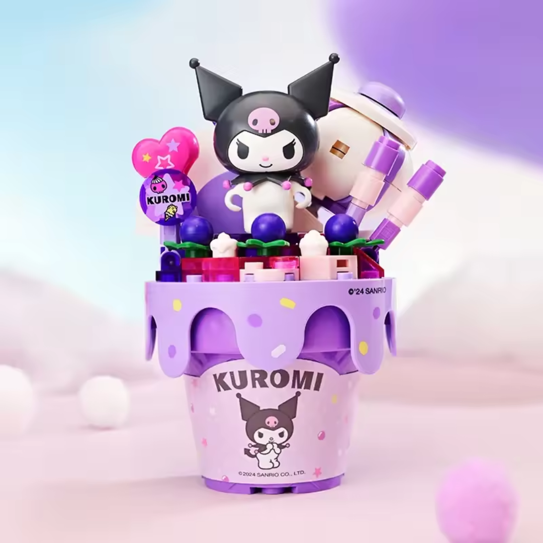 Kuromi Ice Cream Building Blocks