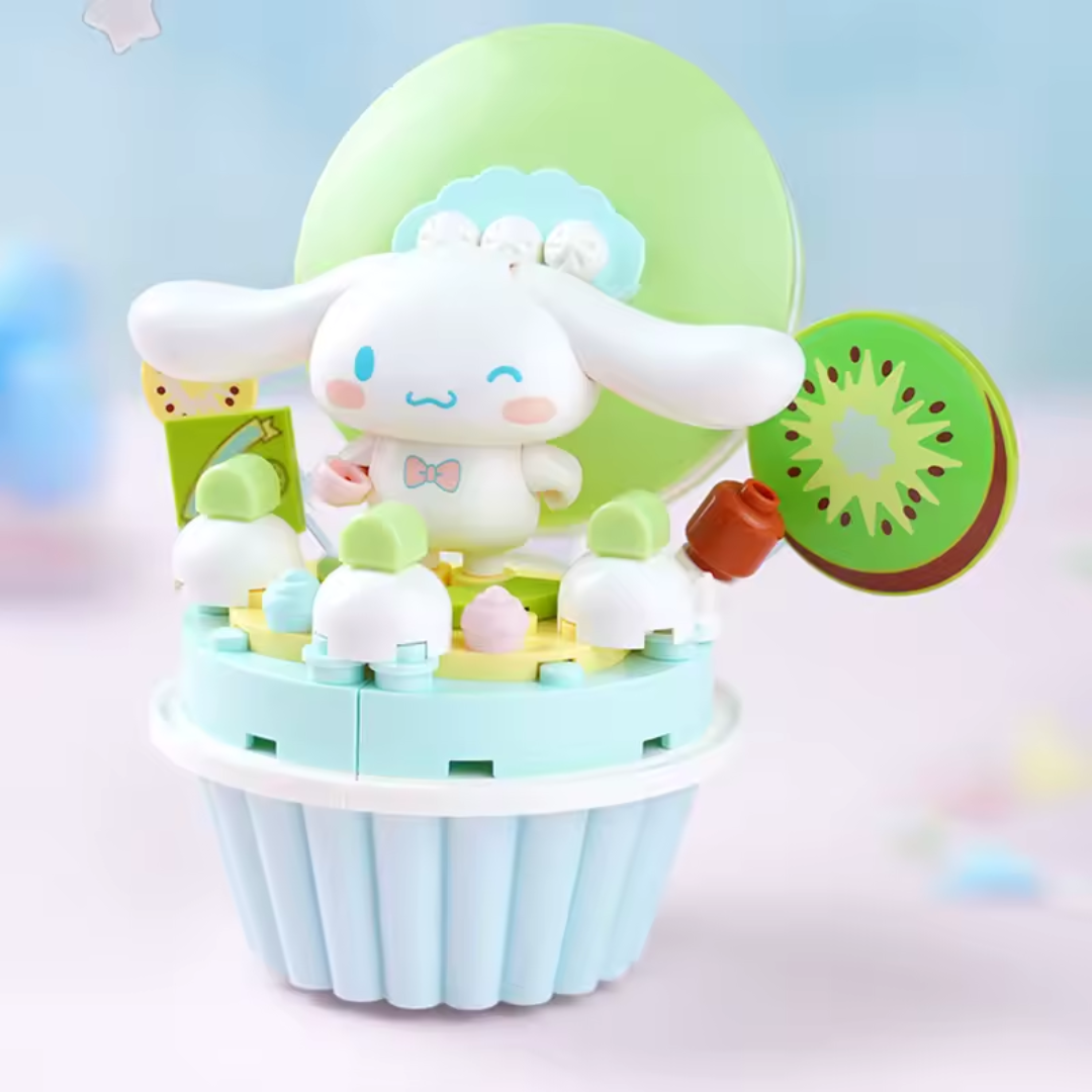 Cinnamoroll Cupcake Building Blocks