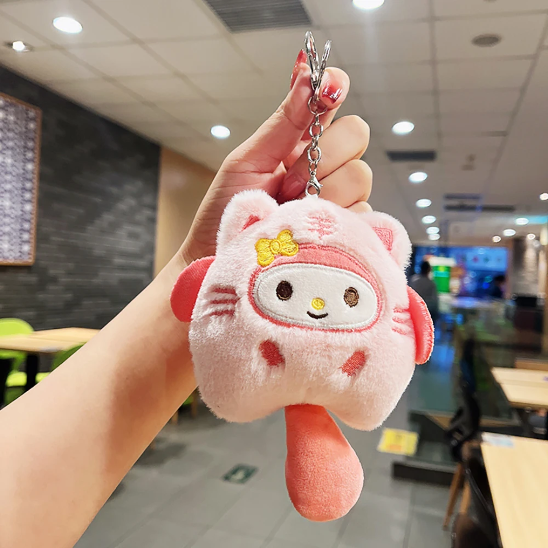 My Melody Plush Key Chain