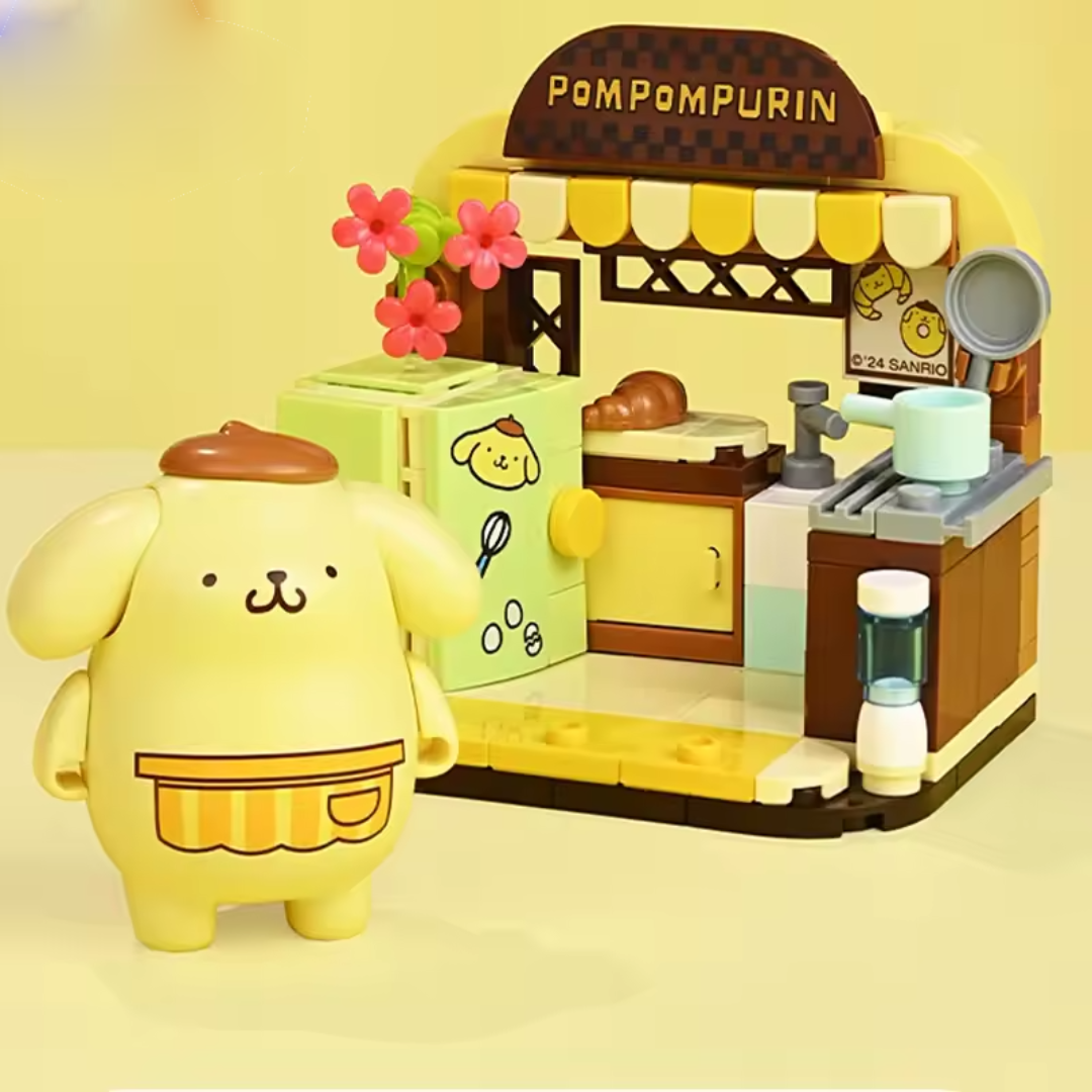 Pompompurin Building Blocks