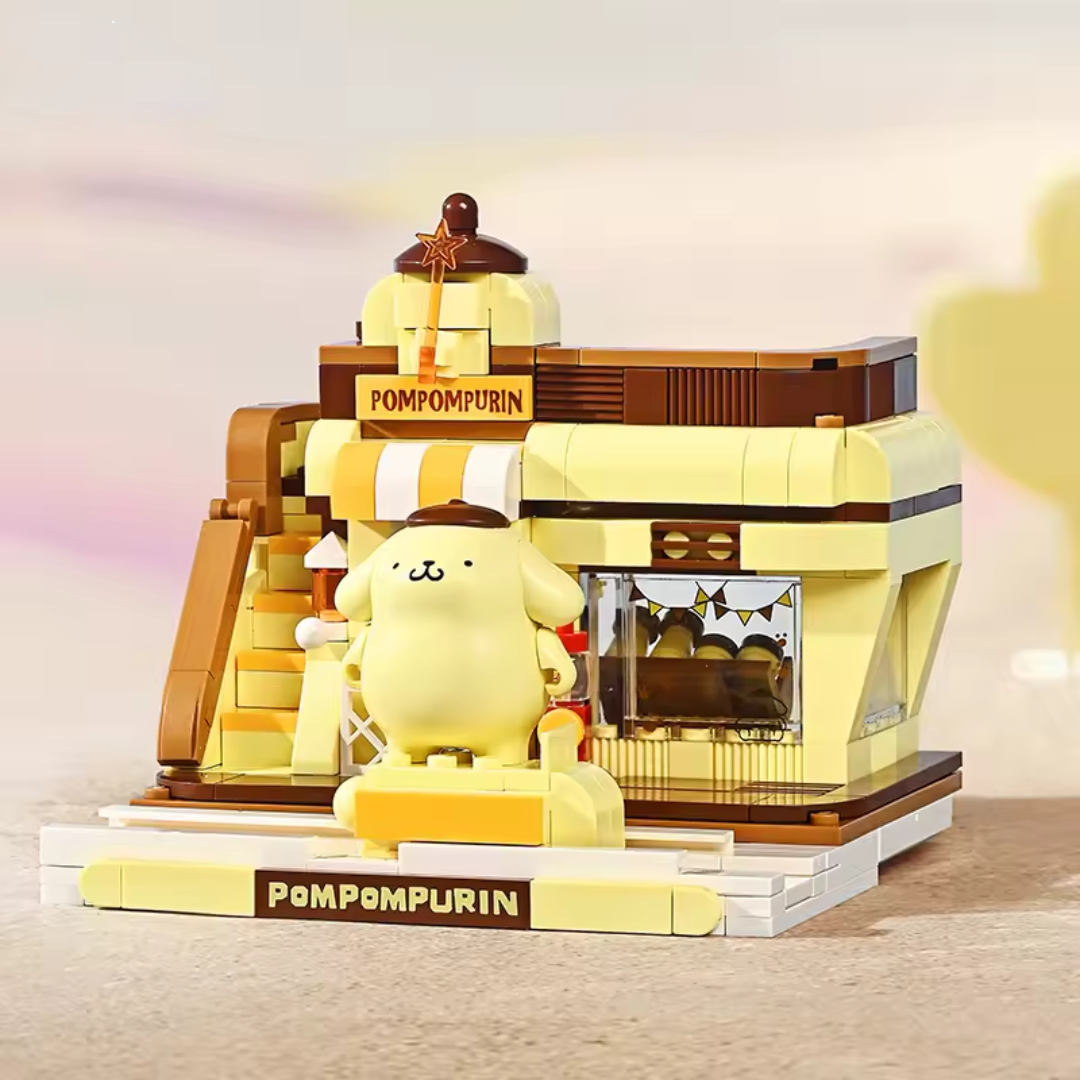 Pompompurin Building Blocks