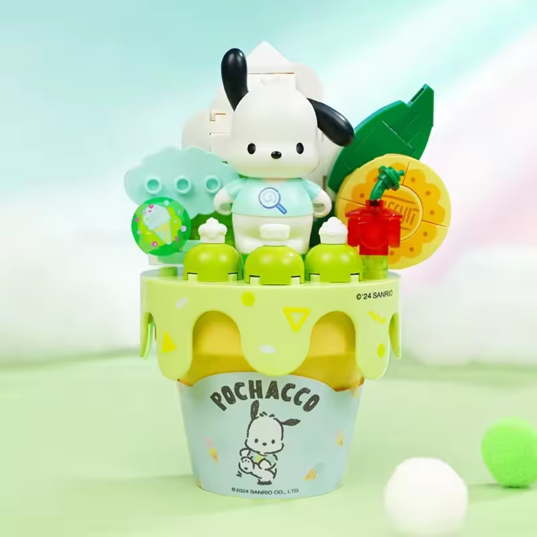 Pochacco Ice Cream Building Blocks