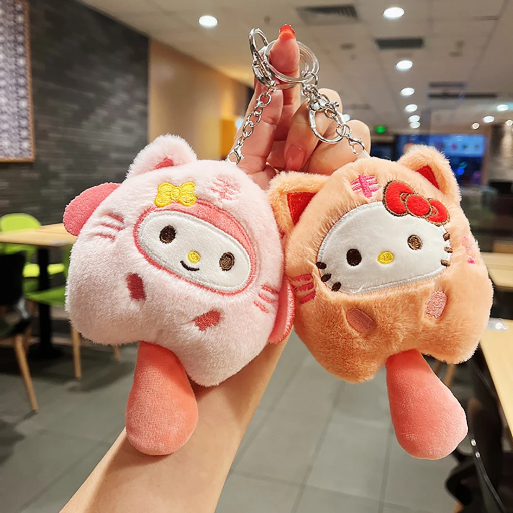 Hello Kitty Plush Key Chain