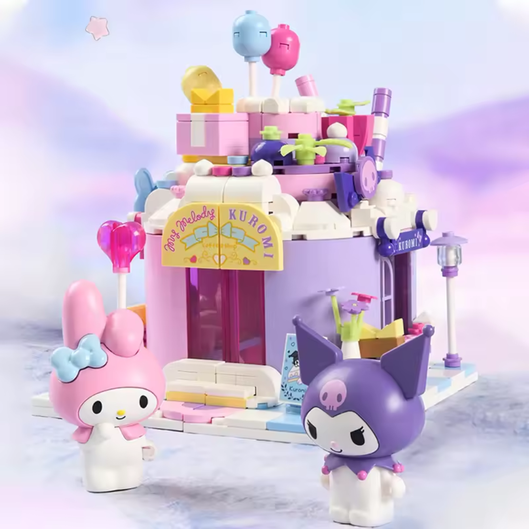 Kuromi & My Melody Shop Building Blocks